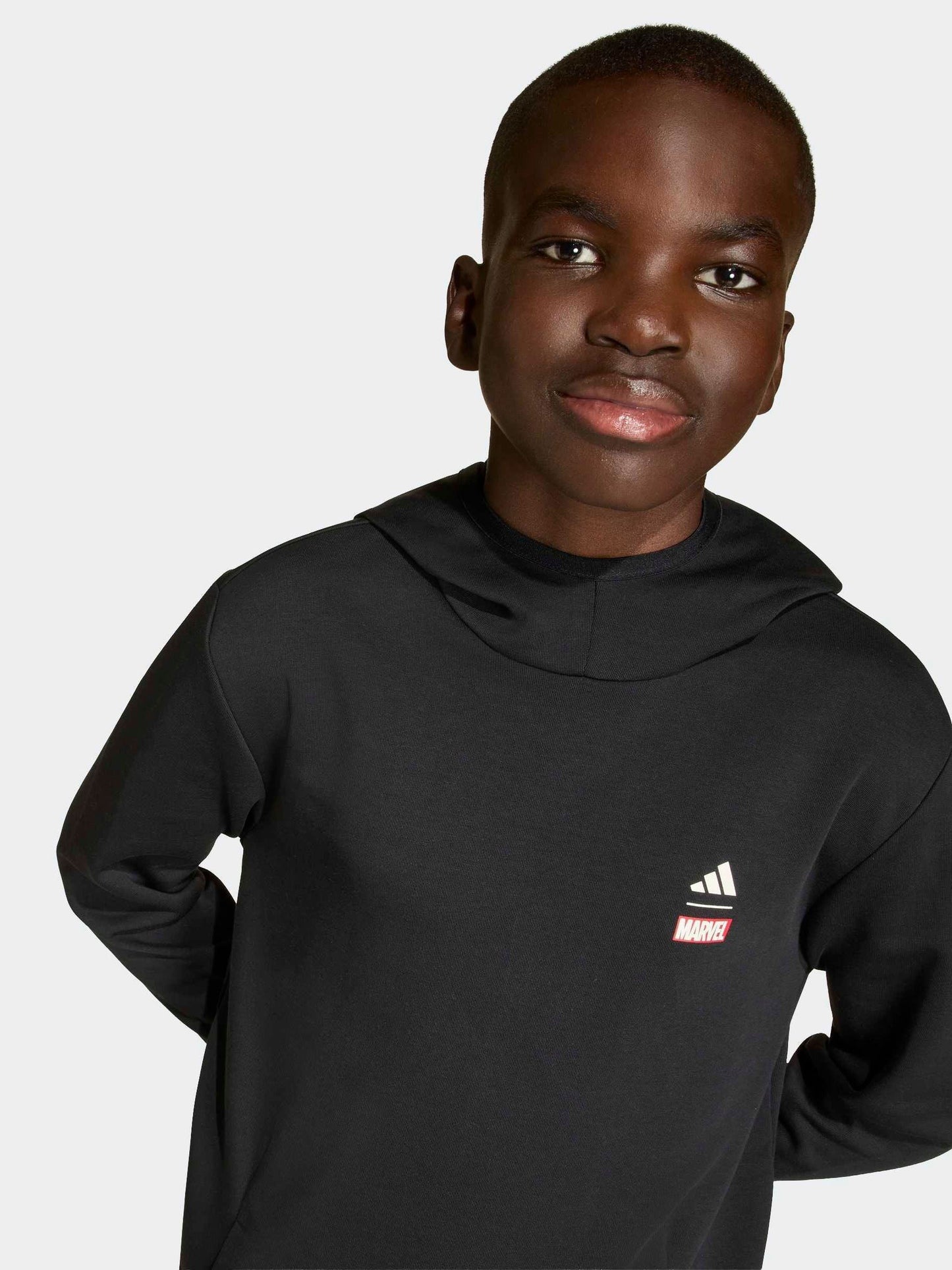 Dsiney Kidz - adidas Black Marvel Spider-Man Graphic Hoodie image 4