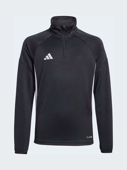 Dsiney Kidz - adidas Black Tiro Essentials Quarter Zip Training Top image 6