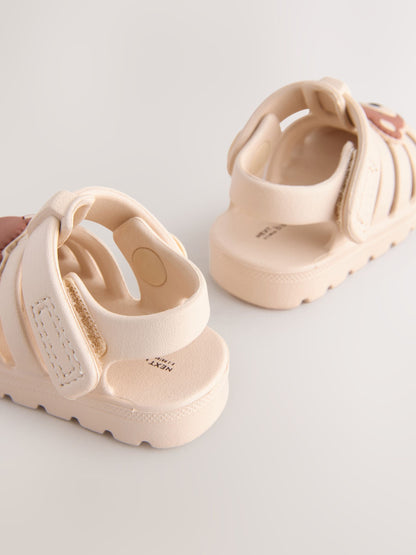 Neutral Bear Baby Fisherman Sandals (0-2mths) image 4
