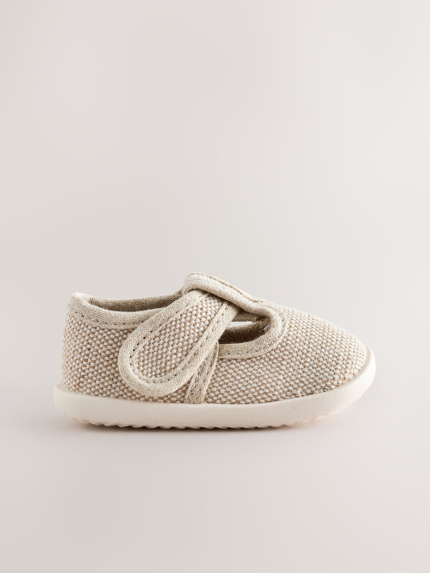Neutral Crawler T-Bar Baby Shoes (0-2mths) image 4