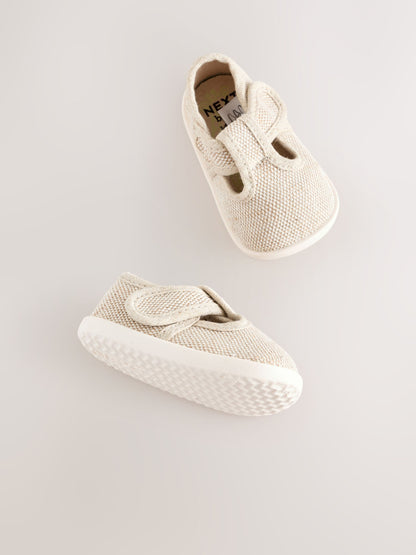Neutral Crawler T-Bar Baby Shoes (0-2mths) image 5