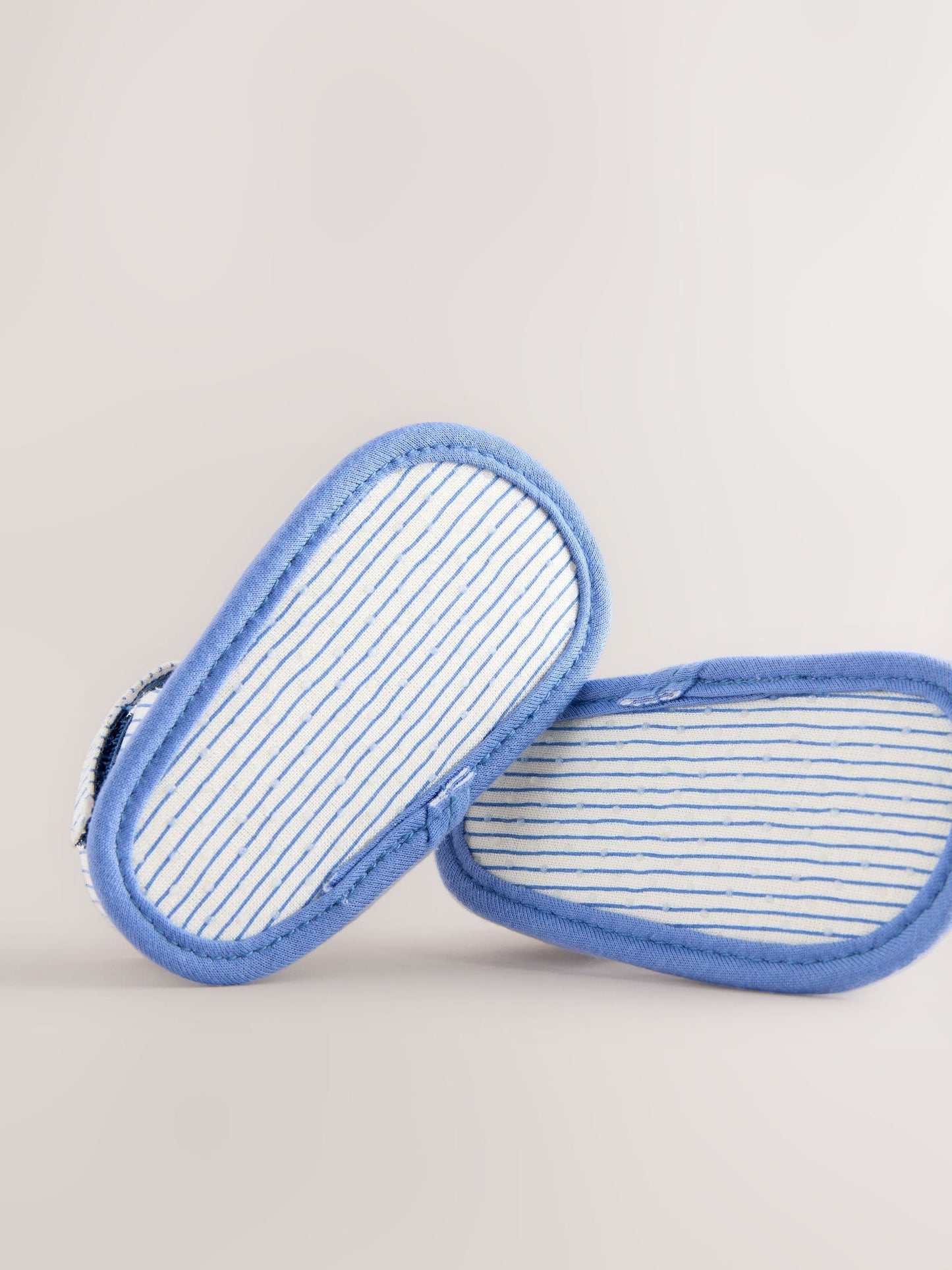 Navy Nautical Touch Fastening Baby Sandals (0-2mths) image 5