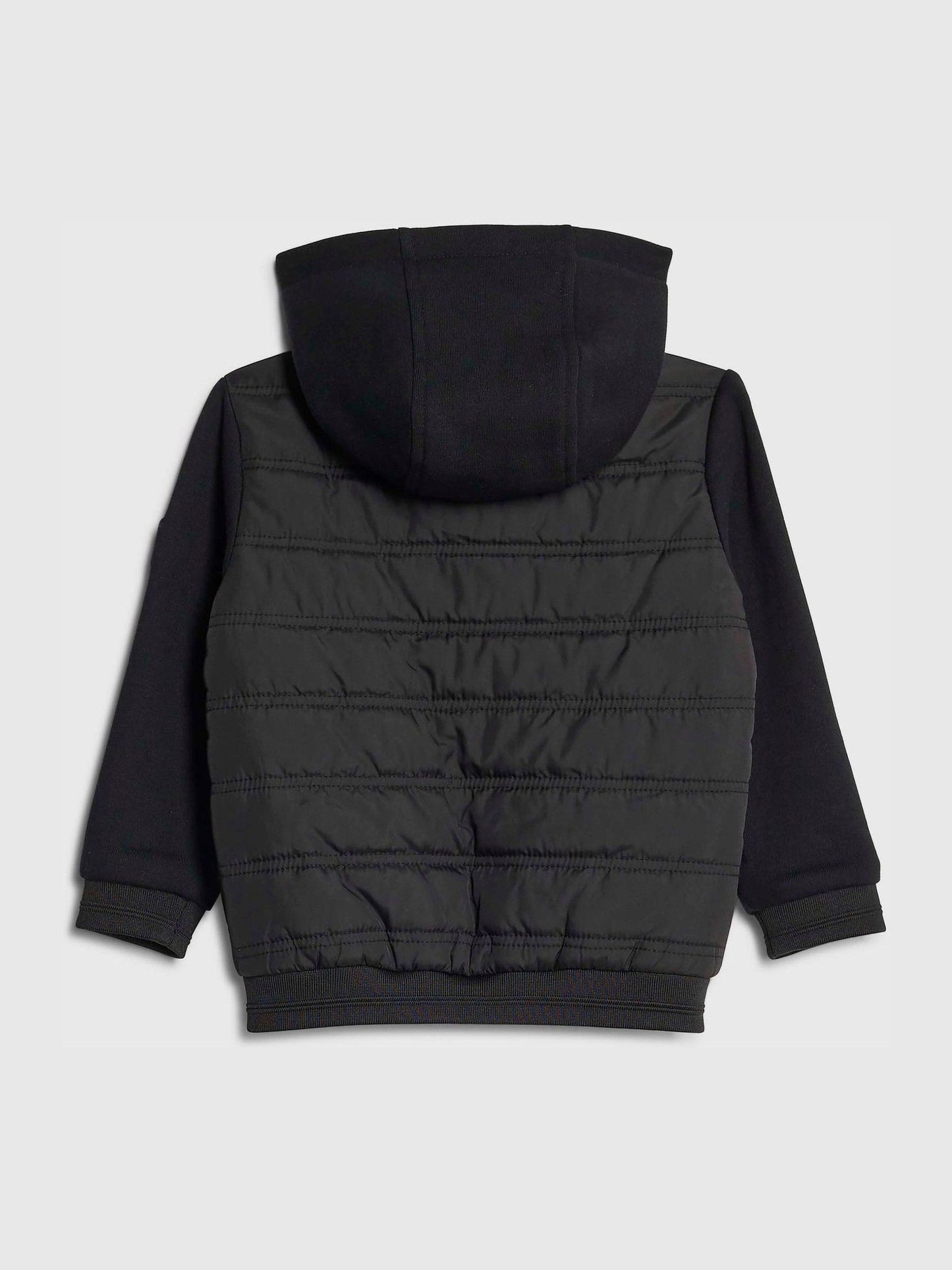 Dsiney Kidz - River Island Black Padded Hybrid Hood Jacket image 2
