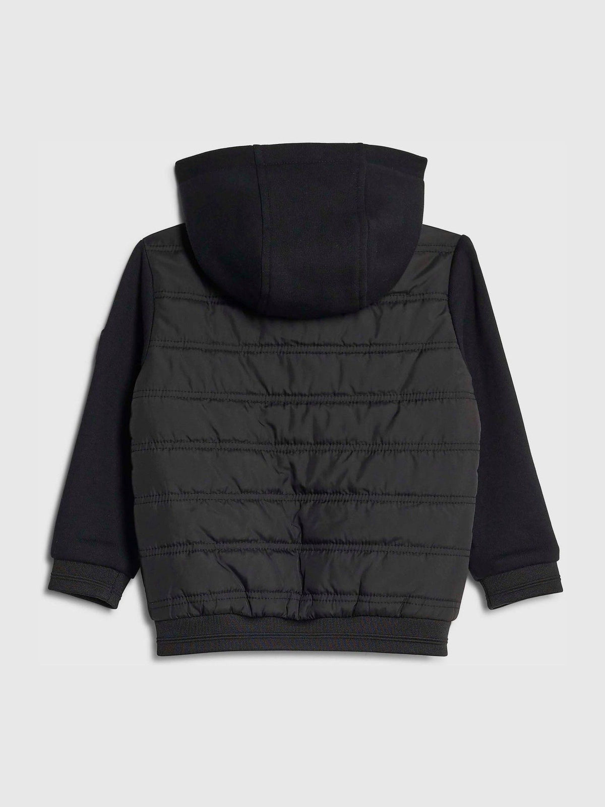 Dsiney Kidz - River Island Black Padded Hybrid Hood Jacket image 2