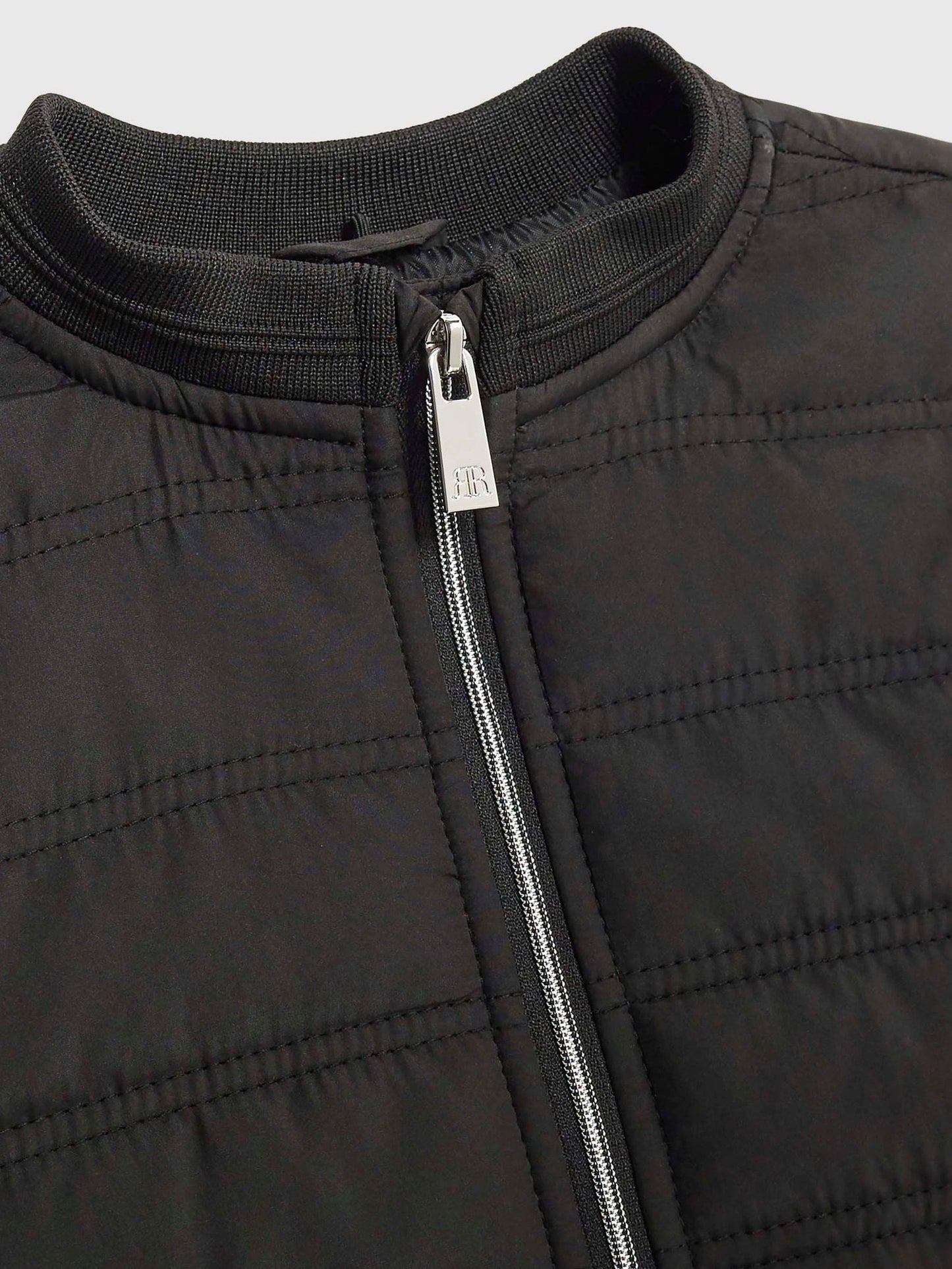 Dsiney Kidz - River Island Black Padded Hybrid Hood Jacket image 3