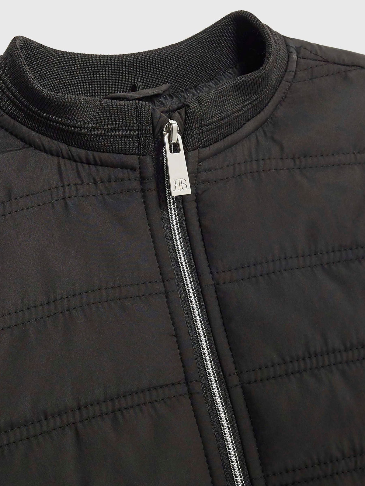 Dsiney Kidz - River Island Black Padded Hybrid Hood Jacket image 3