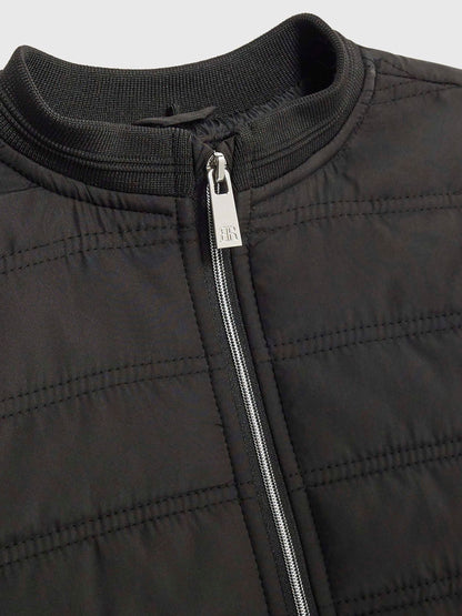 Dsiney Kidz - River Island Black Padded Hybrid Hood Jacket image 3