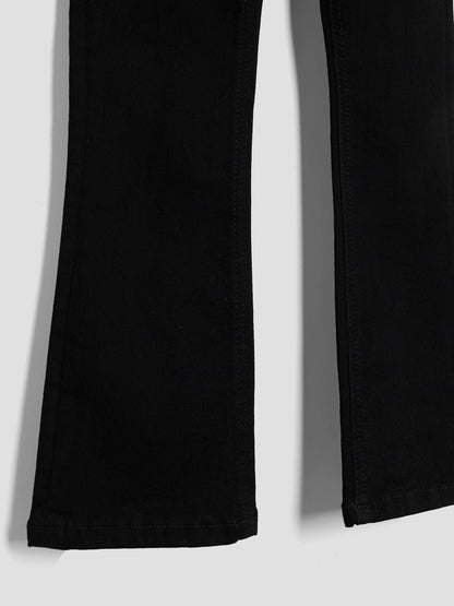Dsiney Kidz - River Island Black Key Chain Pocket Flare Jeans image 4