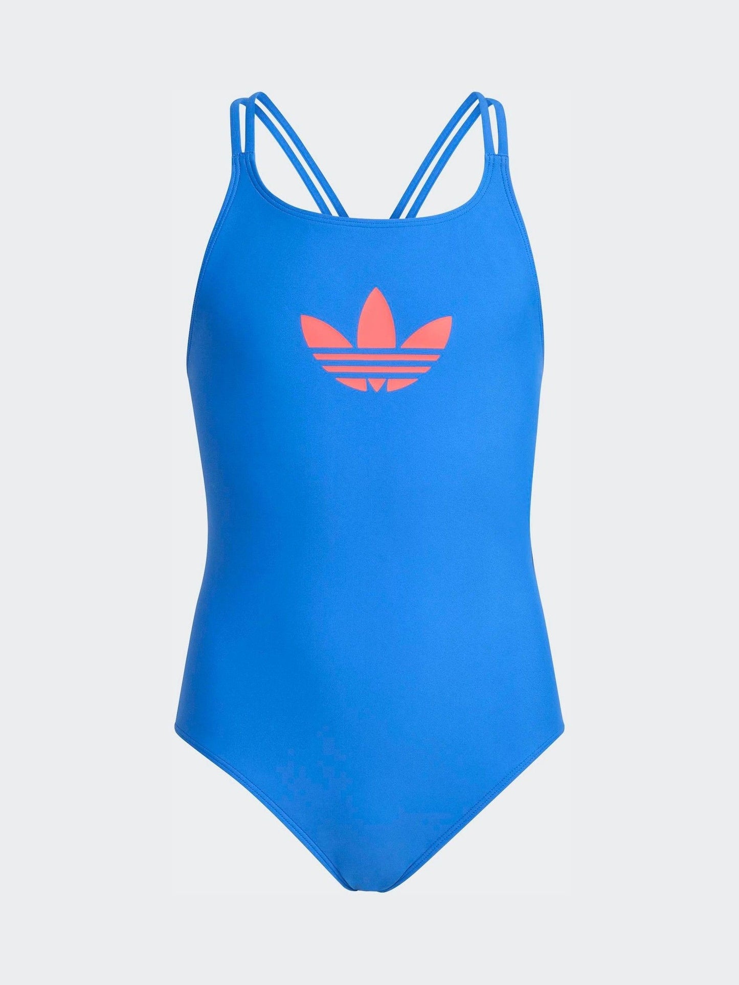 Dsiney Kidz - adidas Blue 3 Stripes U Back Kids Swimsuit image 1
