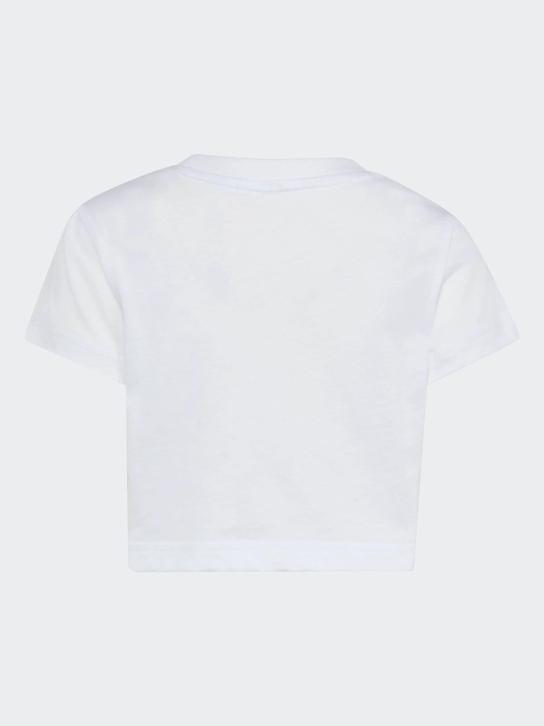 Dsiney Kidz - adidas White 3-Stripes Baby T-Shirt and Jogger Little Kids Set image 8