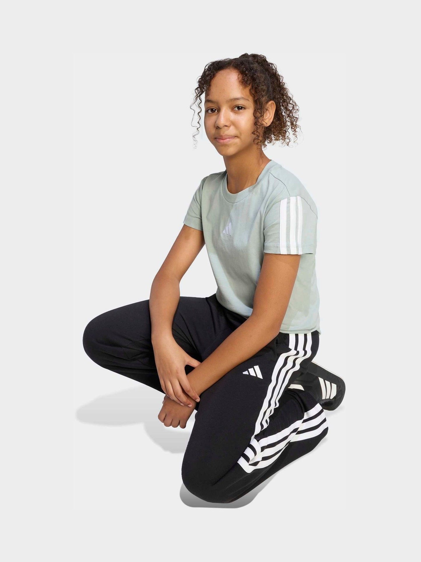 Dsiney Kidz - adidas Green Essentials Kids T-Shirt image 5
