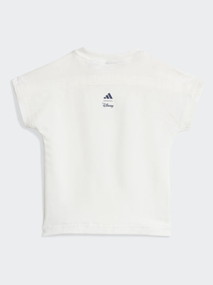 adidas White Disney Frozen Top and Short Set image 2