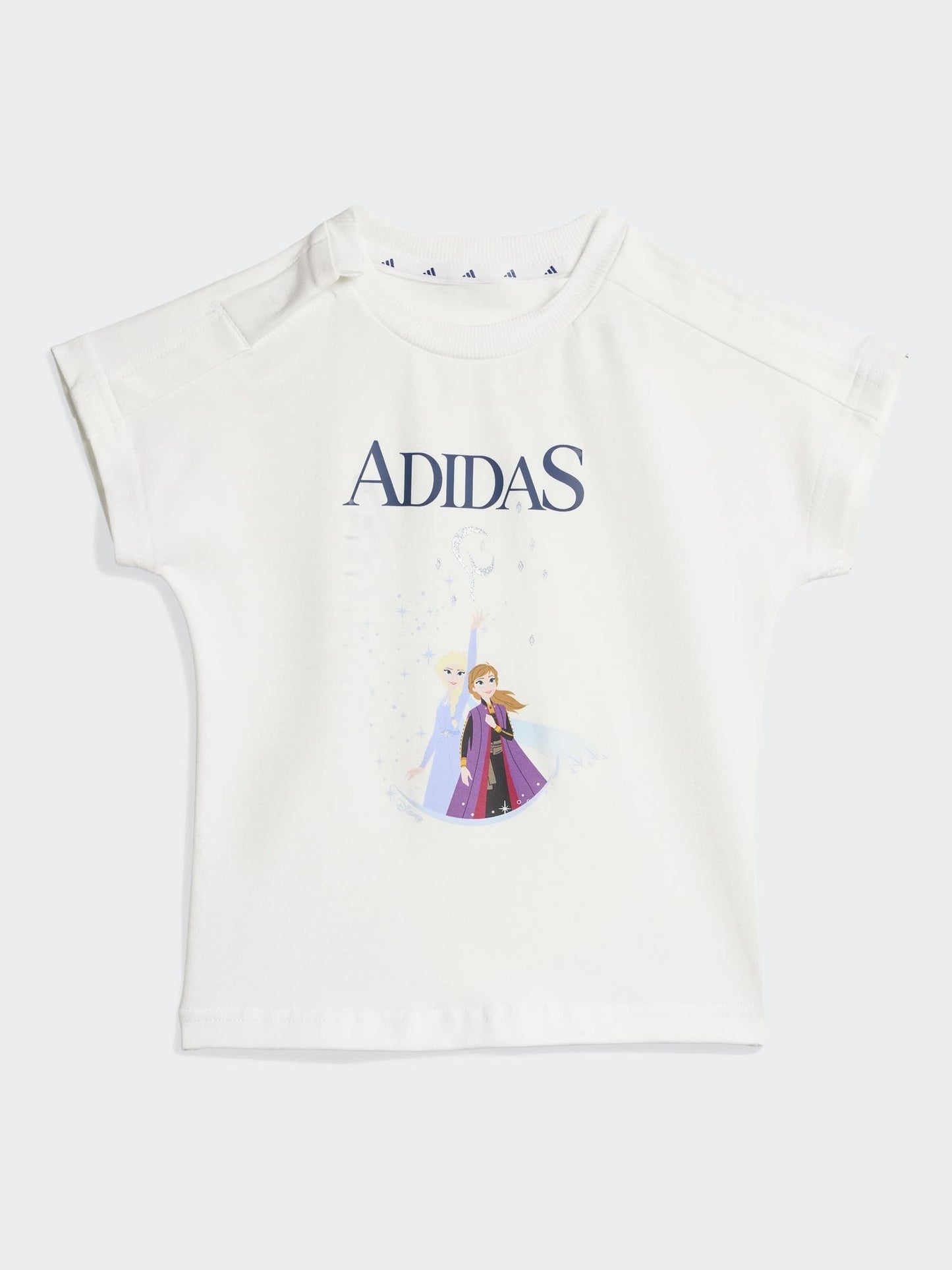 adidas White Disney Frozen Top and Short Set image 3