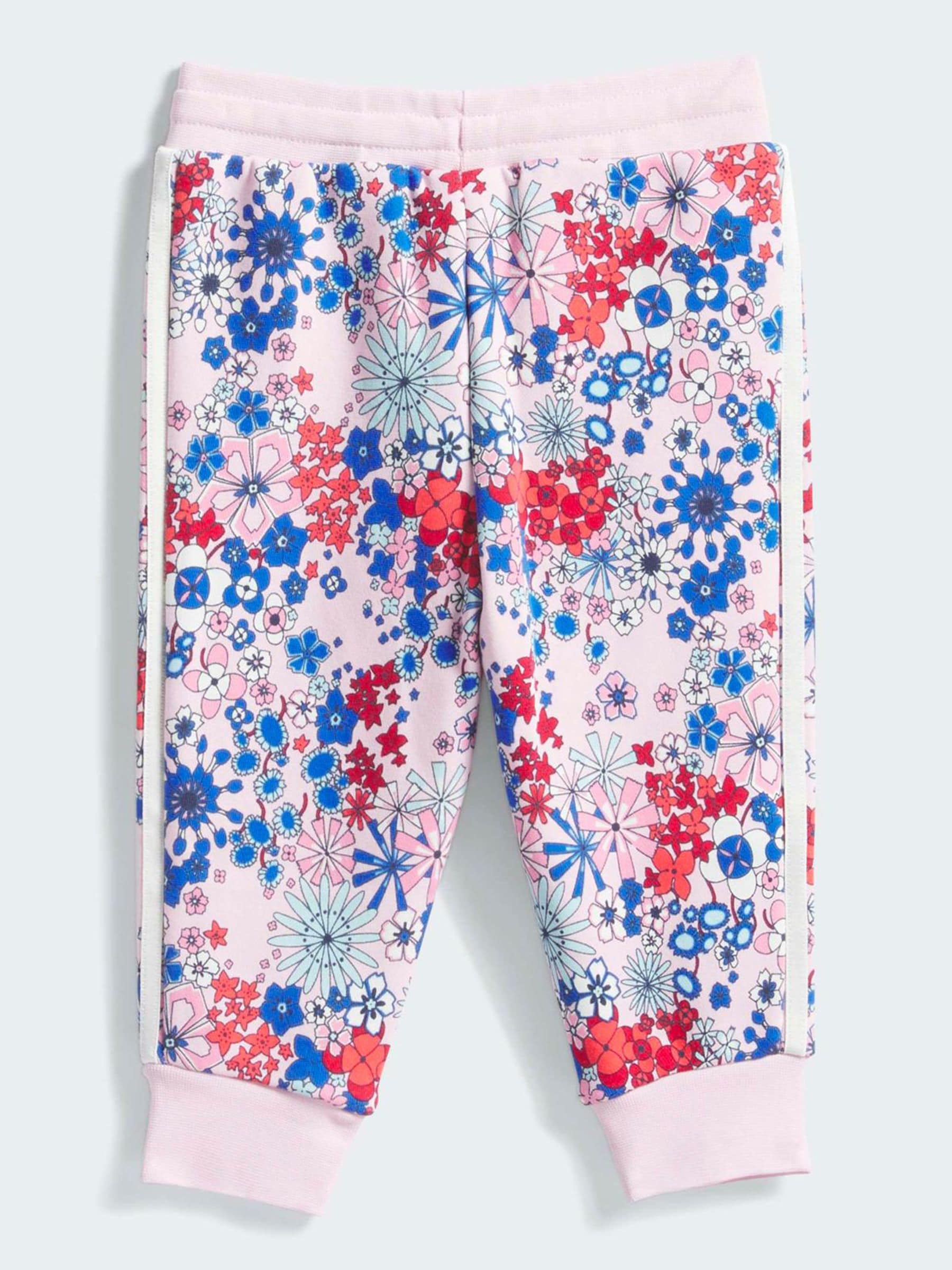 adidas Originals Pink x Liberty London Sweatshirt and Joggers Infant Set image 6