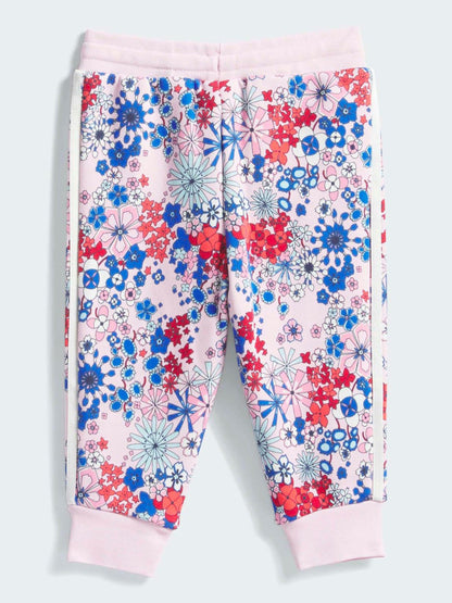 adidas Originals Pink x Liberty London Sweatshirt and Joggers Infant Set image 6