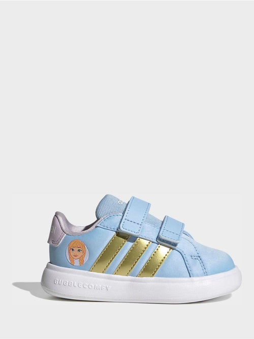 adidas Blue Disney Frozen Grand Court 3.0 Infant Trainers image 1