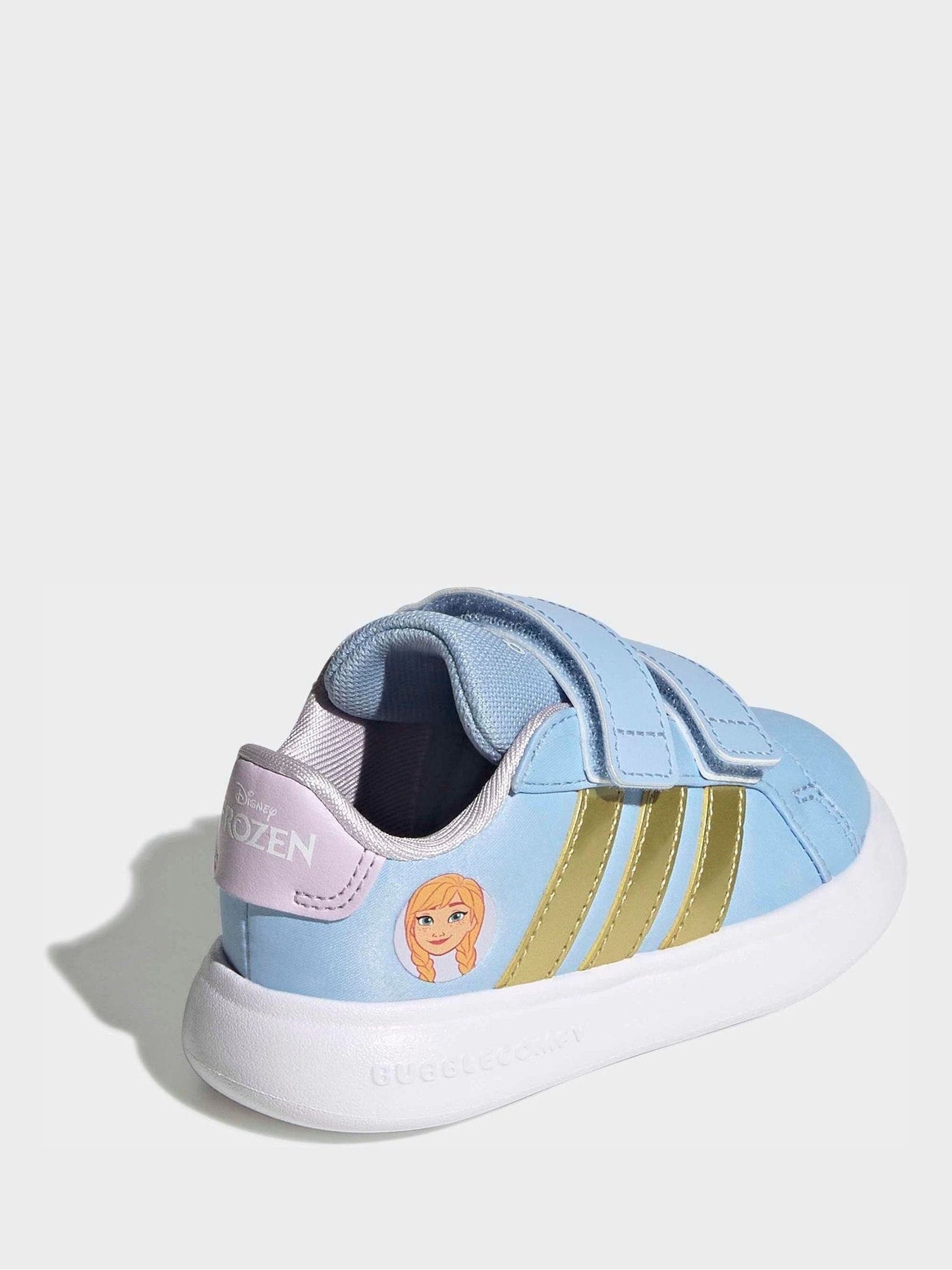 adidas Blue Disney Frozen Grand Court 3.0 Infant Trainers image 4