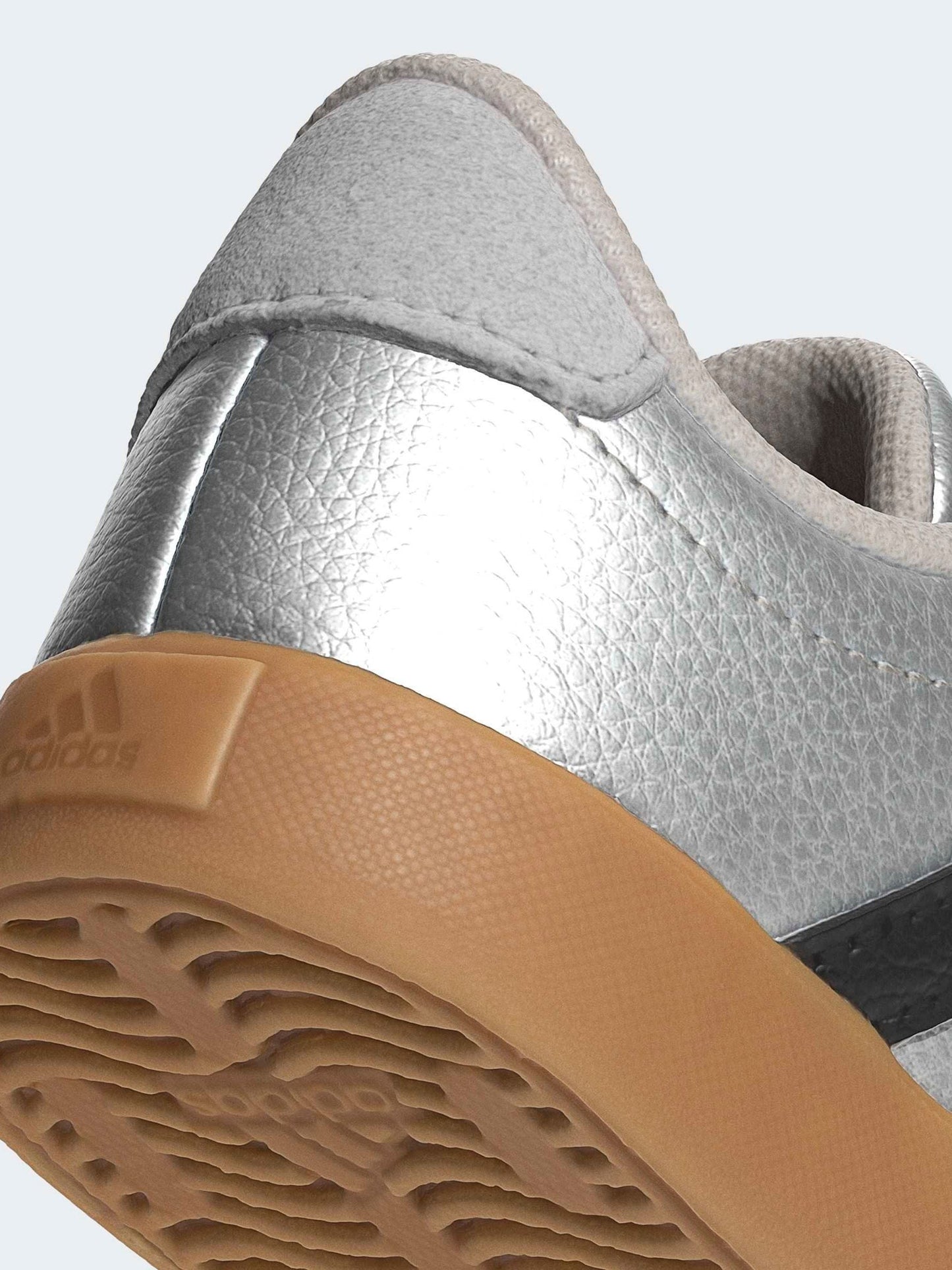 adidas Grey VL Court 3.0 Hook and Loop Infant Trainers image 9