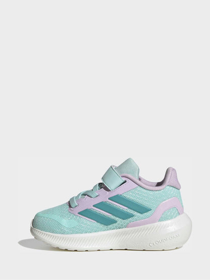 adidas Green Runfalcon 5 Hook and Loop Easy On Infant Trainers image 3