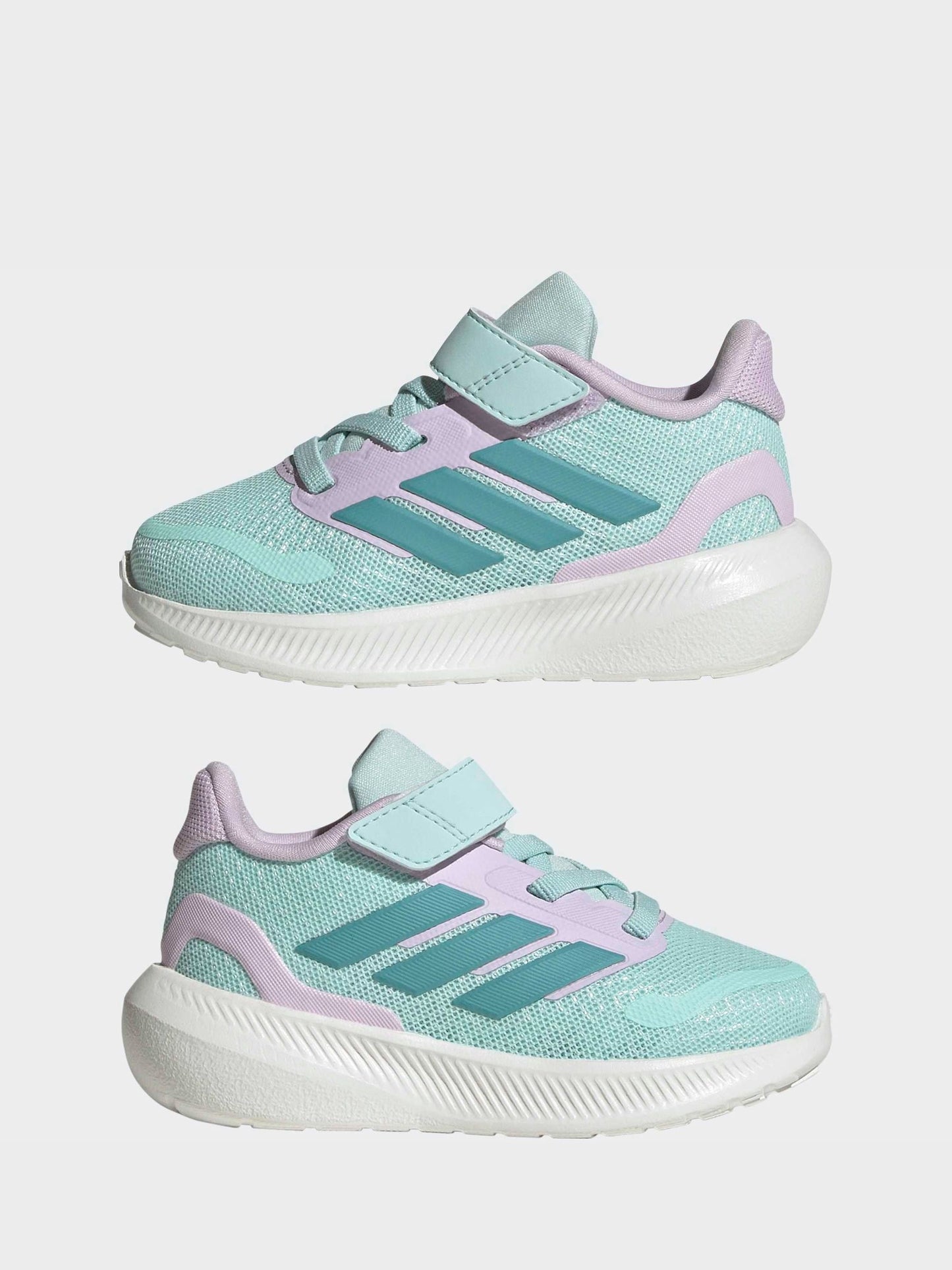 adidas Green Runfalcon 5 Hook and Loop Easy On Infant Trainers image 6