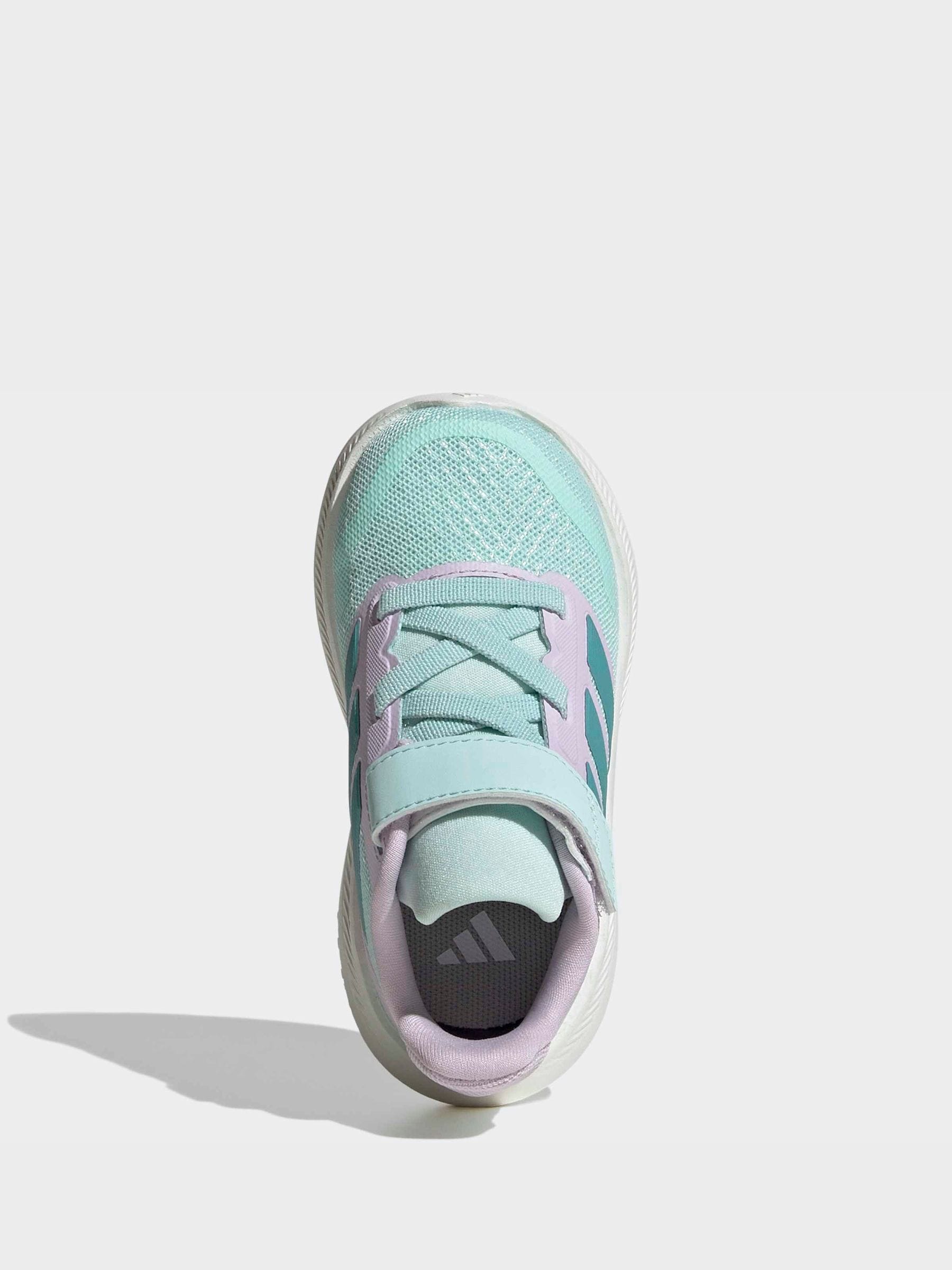 adidas Green Runfalcon 5 Hook and Loop Easy On Infant Trainers image 7