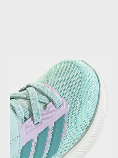 adidas Green Runfalcon 5 Hook and Loop Easy On Infant Trainers image 9