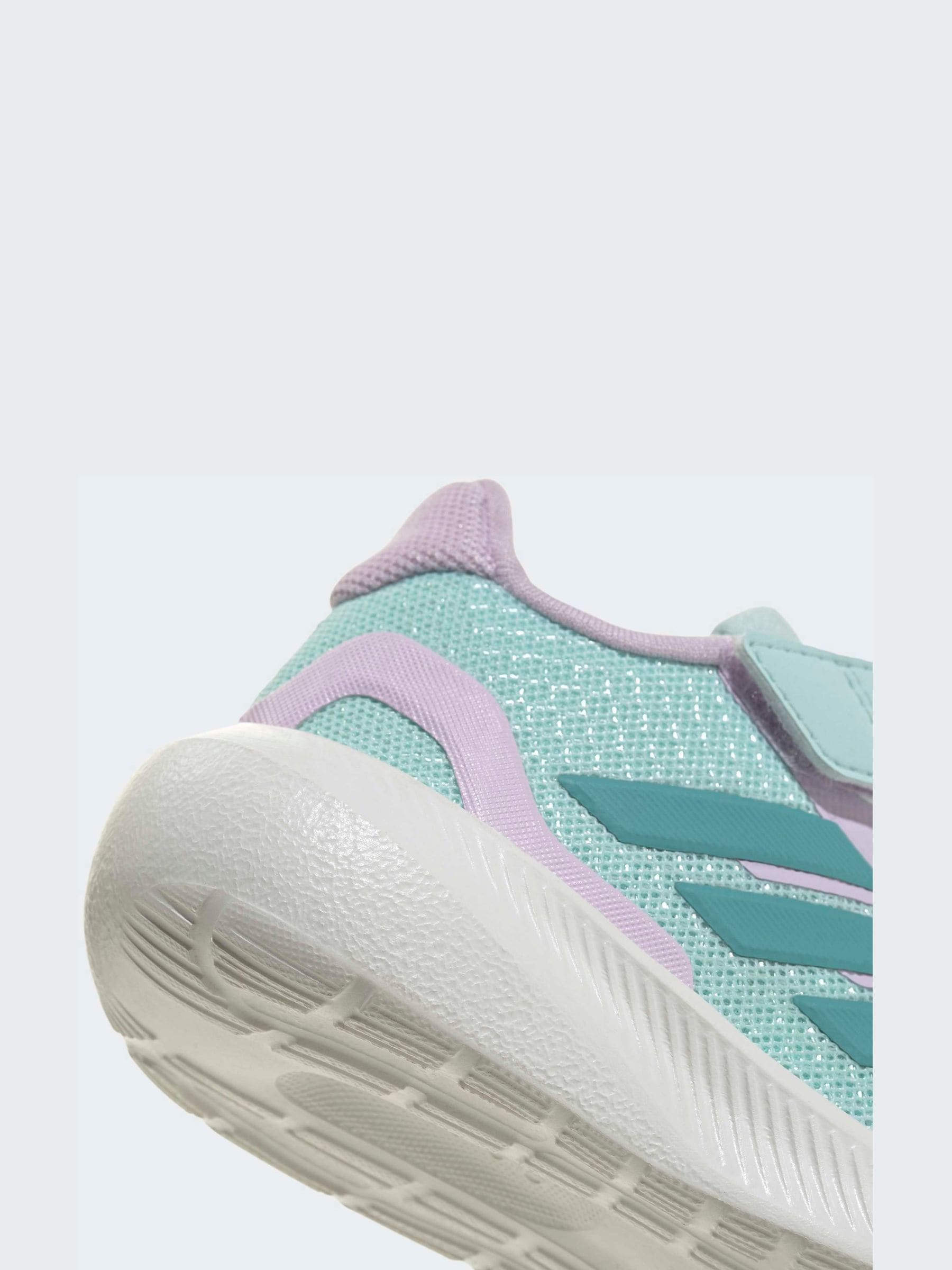 adidas Green Runfalcon 5 Hook and Loop Easy On Infant Trainers image 10