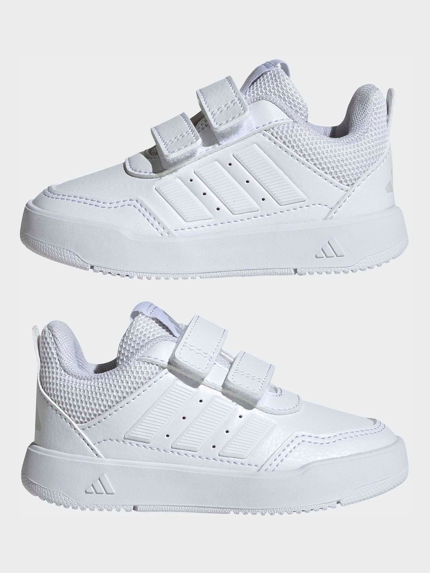 adidas White Hook and Loop Tensaur Sport 3.0 Infant Trainers image 6