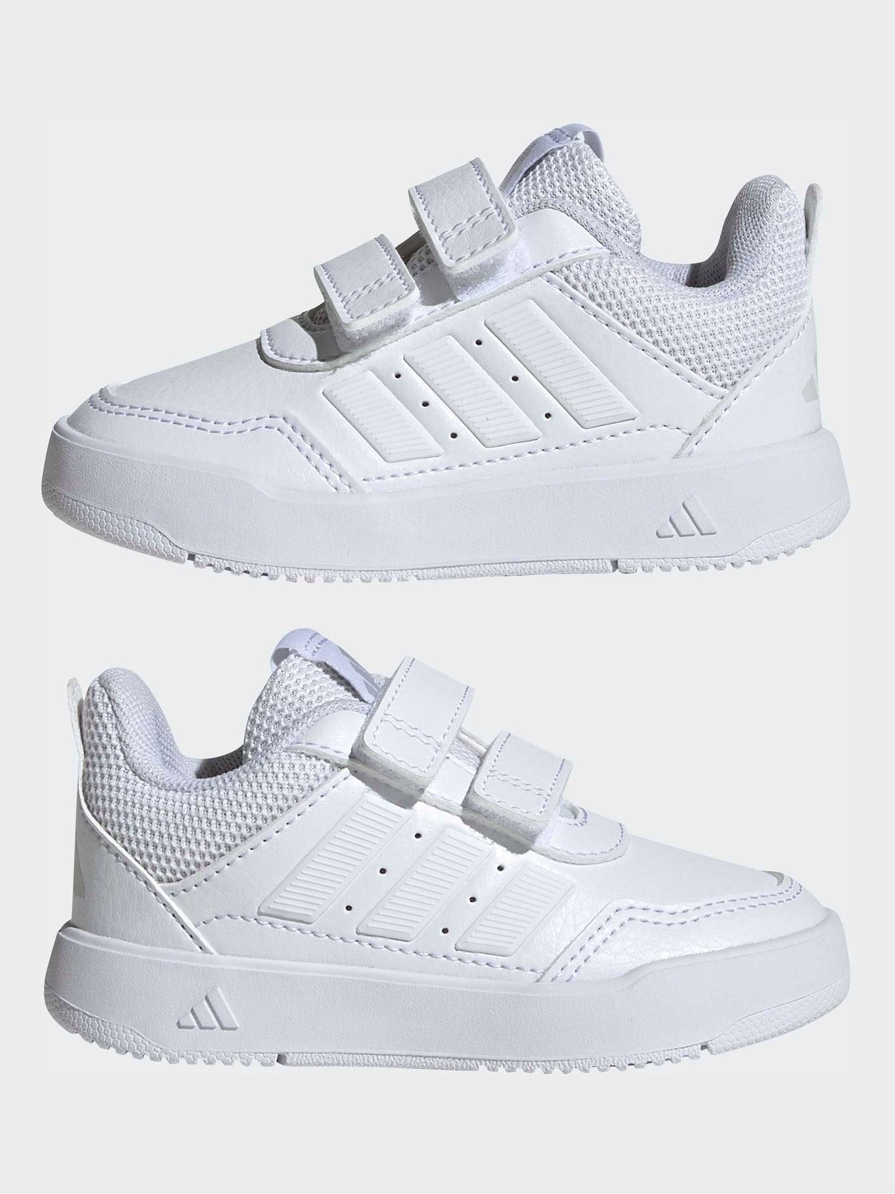 adidas White Hook and Loop Tensaur Sport 3.0 Infant Trainers image 6