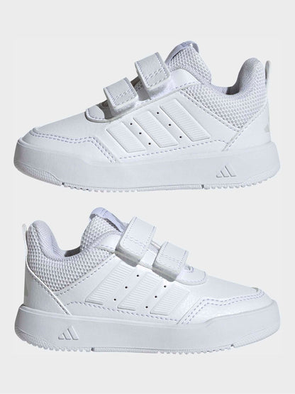 adidas White Hook and Loop Tensaur Sport 3.0 Infant Trainers image 6