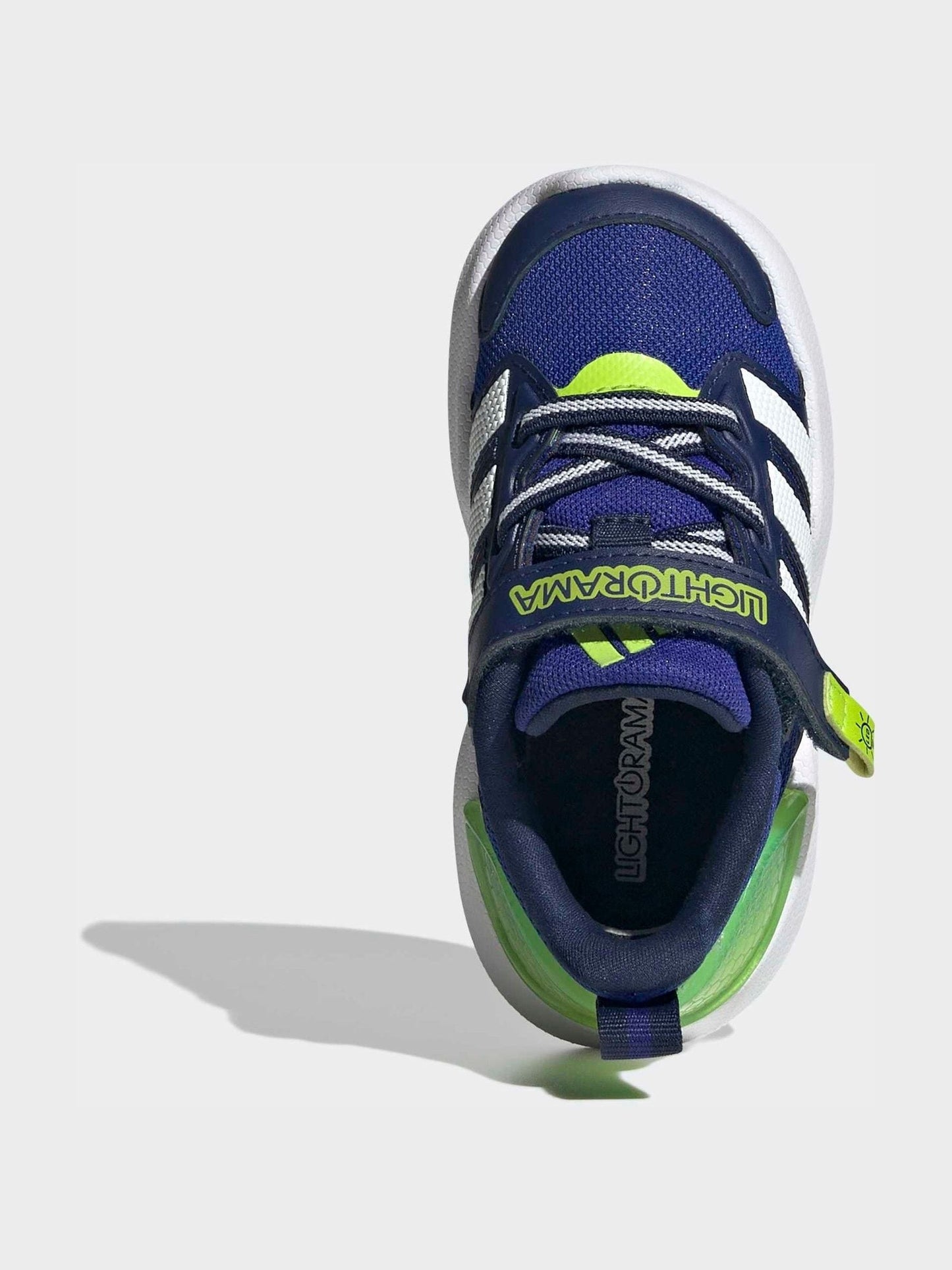 adidas Blue Lightorama Infant Trainers image 5