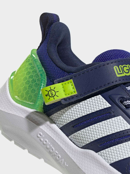 adidas Blue Lightorama Infant Trainers image 8