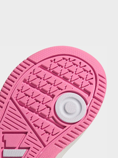 adidas White/Pink Hook and Loop Tensaur Sport 3.0 Infant Trainers image 9