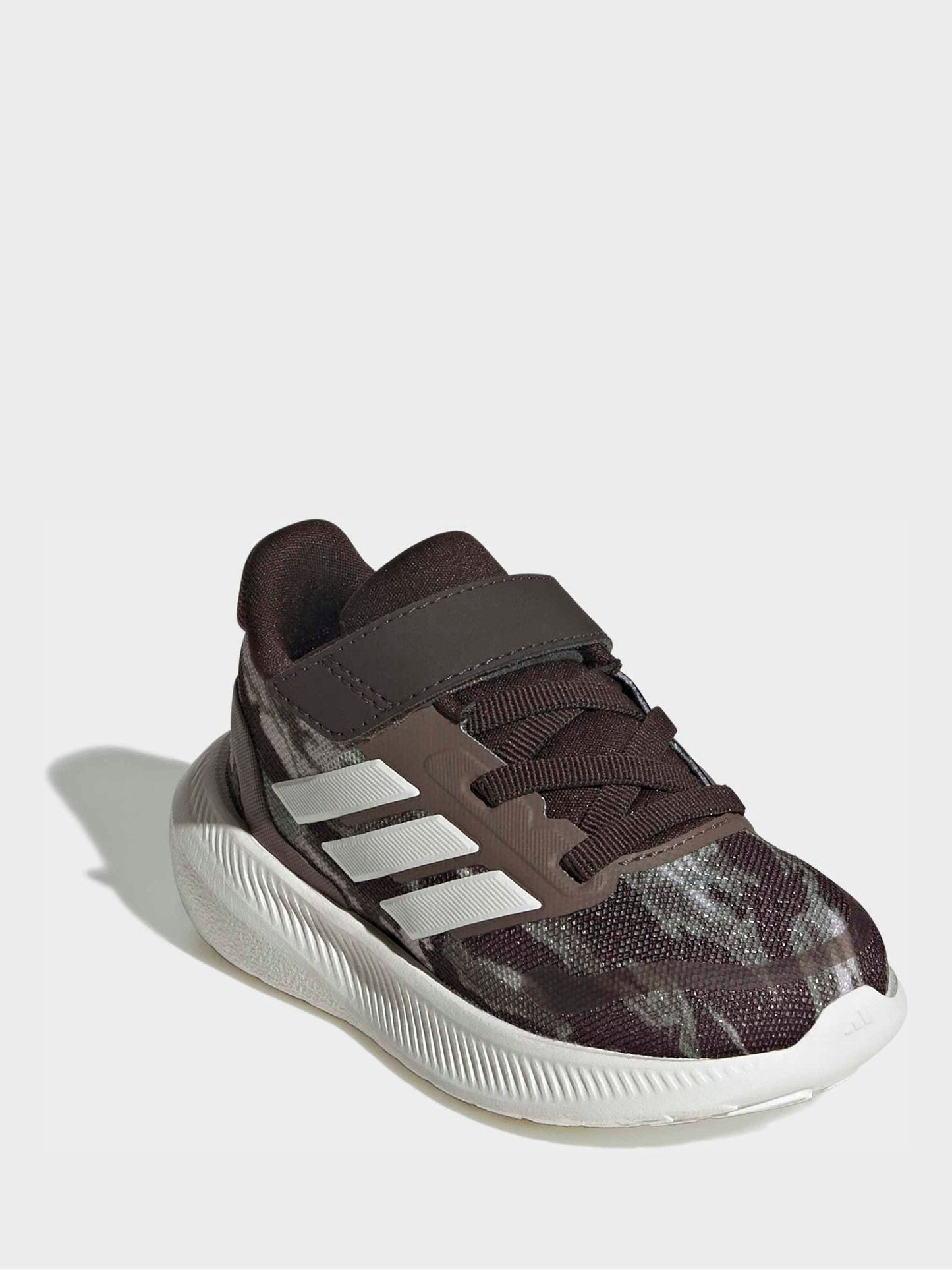 adidas Green Run Falcon 5 Elestic Lace Infant Trainers image 3