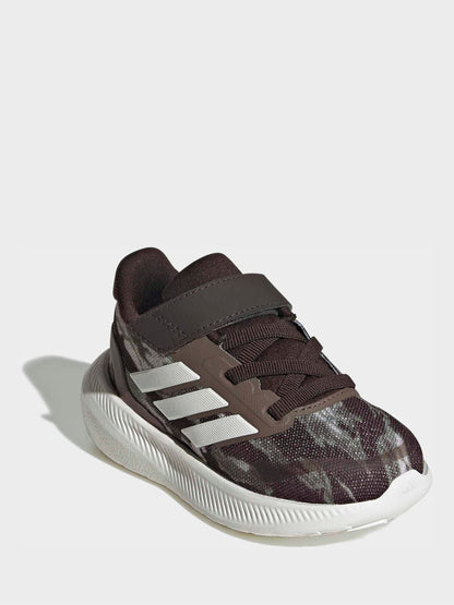 adidas Green Run Falcon 5 Elestic Lace Infant Trainers image 3