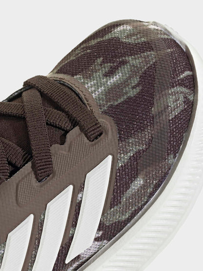 adidas Green Run Falcon 5 Elestic Lace Infant Trainers image 8