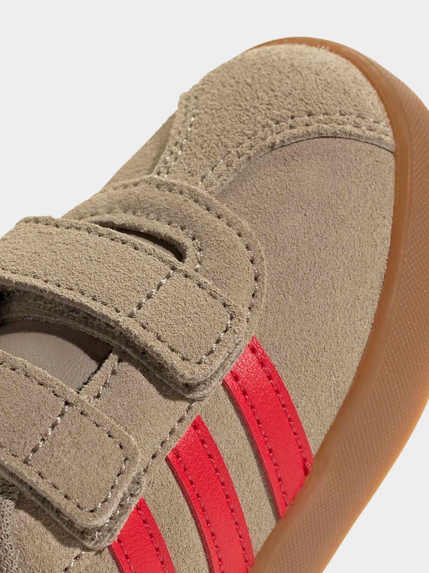 adidas Brown VL Court 3.0 Hook and Loop Infant Trainers image 8