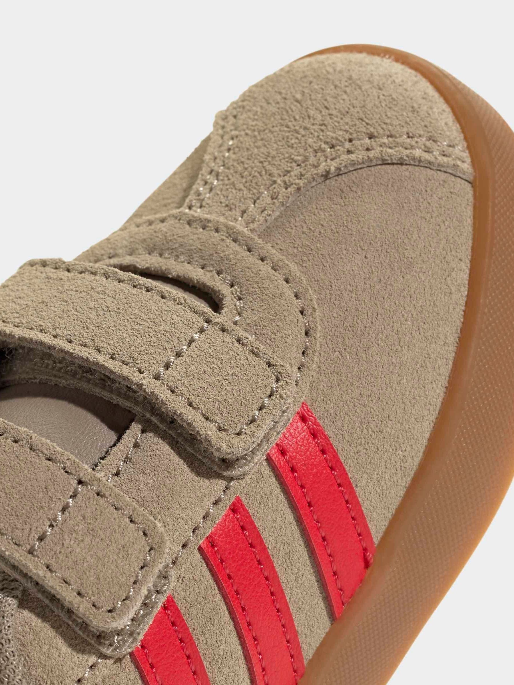 adidas Brown VL Court 3.0 Hook and Loop Infant Trainers image 8