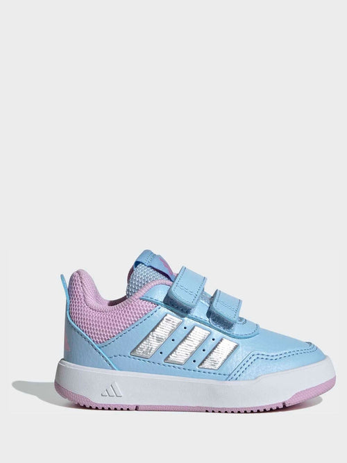 adidas Blue/Pink Hook and Loop Tensaur Sport 3.0 Infant Trainers image 1