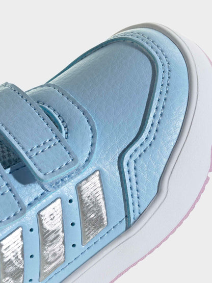 adidas Blue/Pink Hook and Loop Tensaur Sport 3.0 Infant Trainers image 8