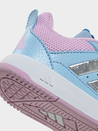 adidas Blue/Pink Hook and Loop Tensaur Sport 3.0 Infant Trainers image 9