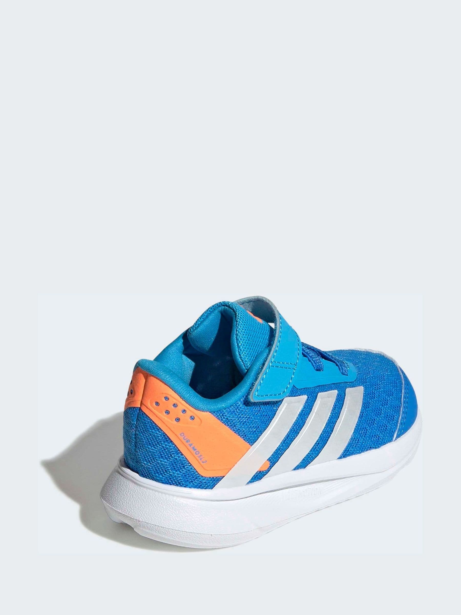 adidas Blue Duramo SL2 Electric Lace Infant Trainers image 4