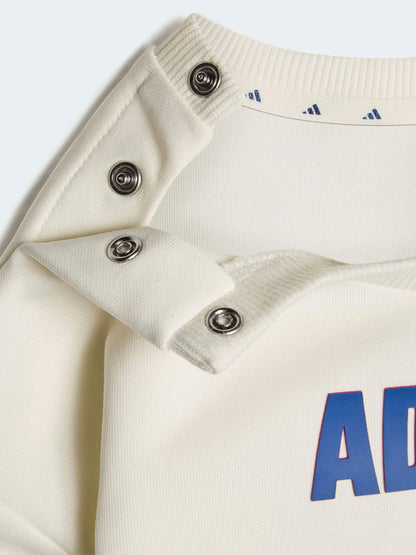 adidas White Marvel Spider-Man Sweatshirt and Jogger Set image 4