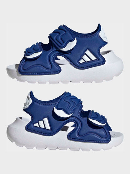 adidas Blue AltaSwim 3 Infant Sandals image 6