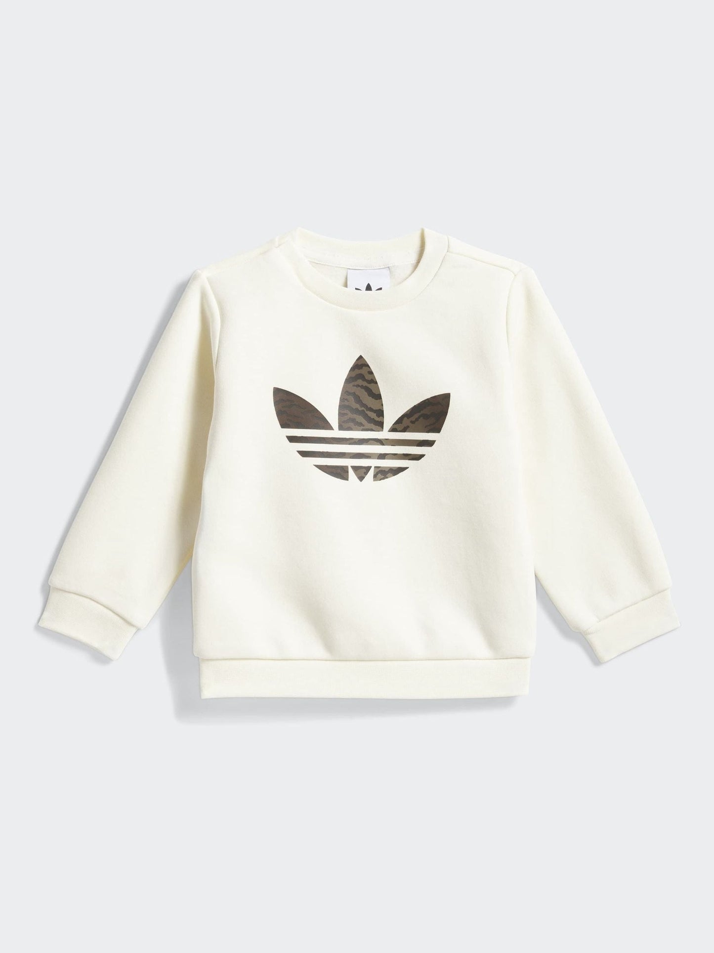 adidas Originals Brown Animal Sweatshirt & Joggers  Infant Set image 2