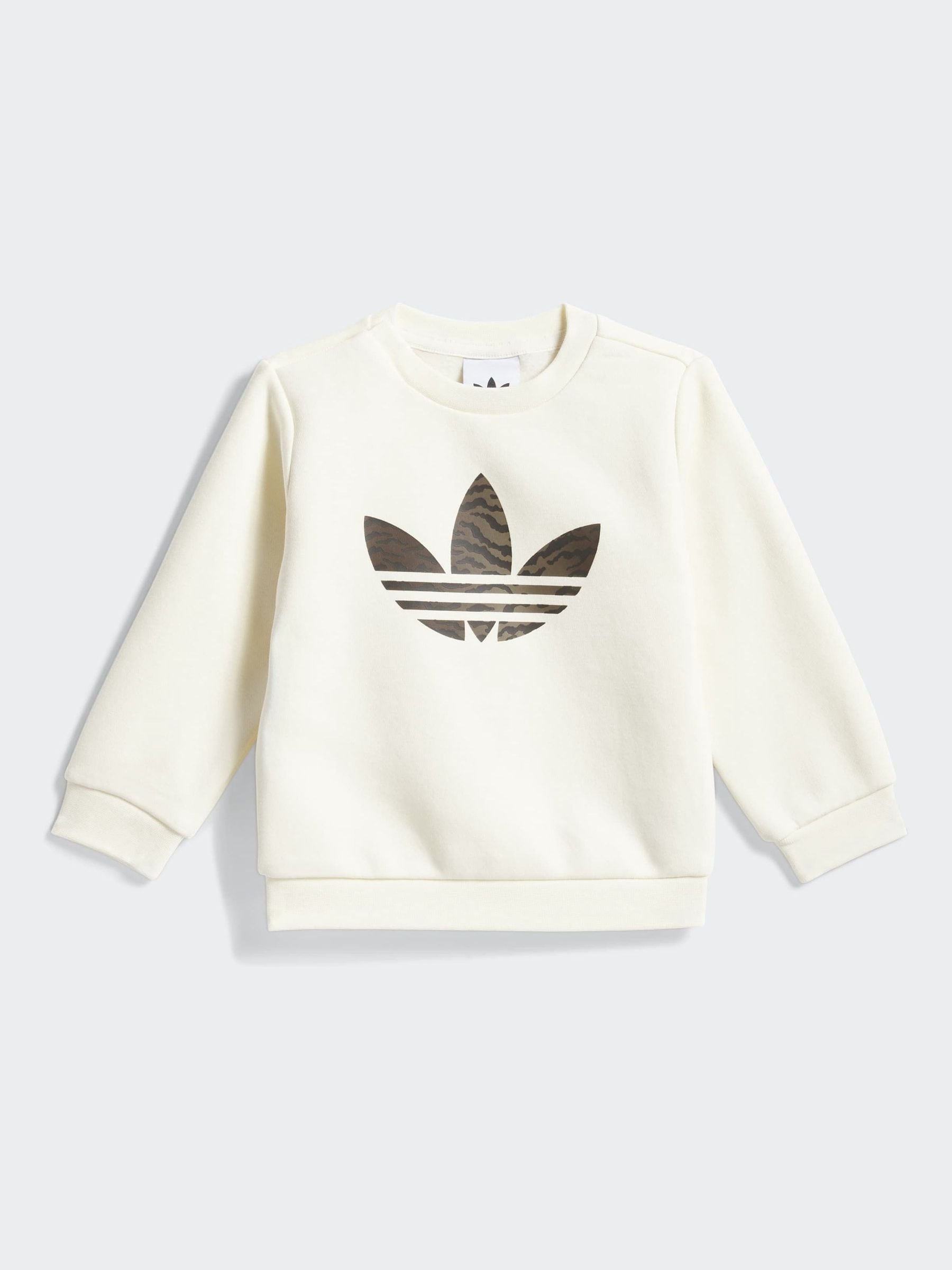 adidas Originals Brown Animal Sweatshirt & Joggers  Infant Set image 2
