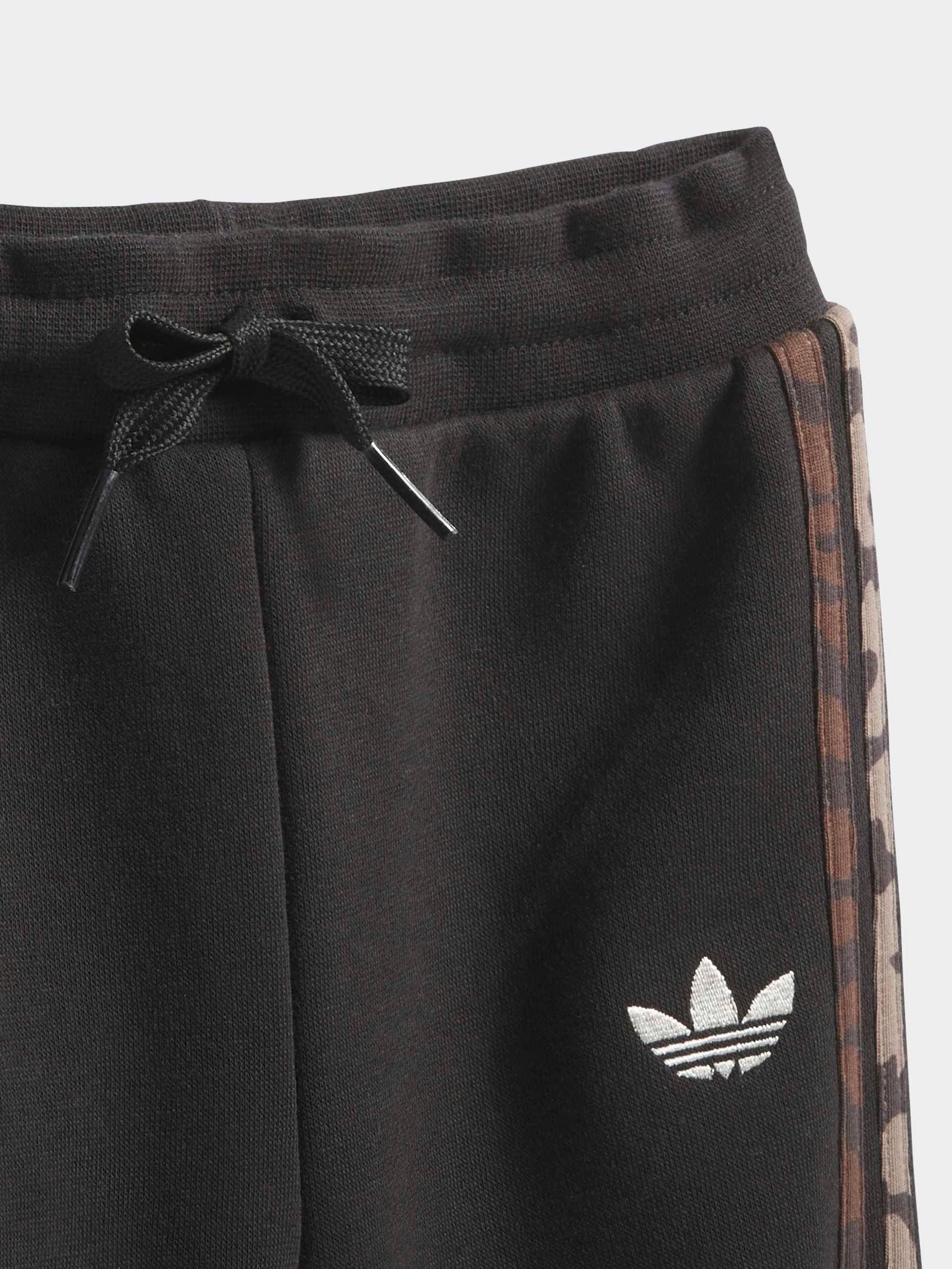 adidas Originals Brown Animal Sweatshirt & Joggers  Infant Set image 5