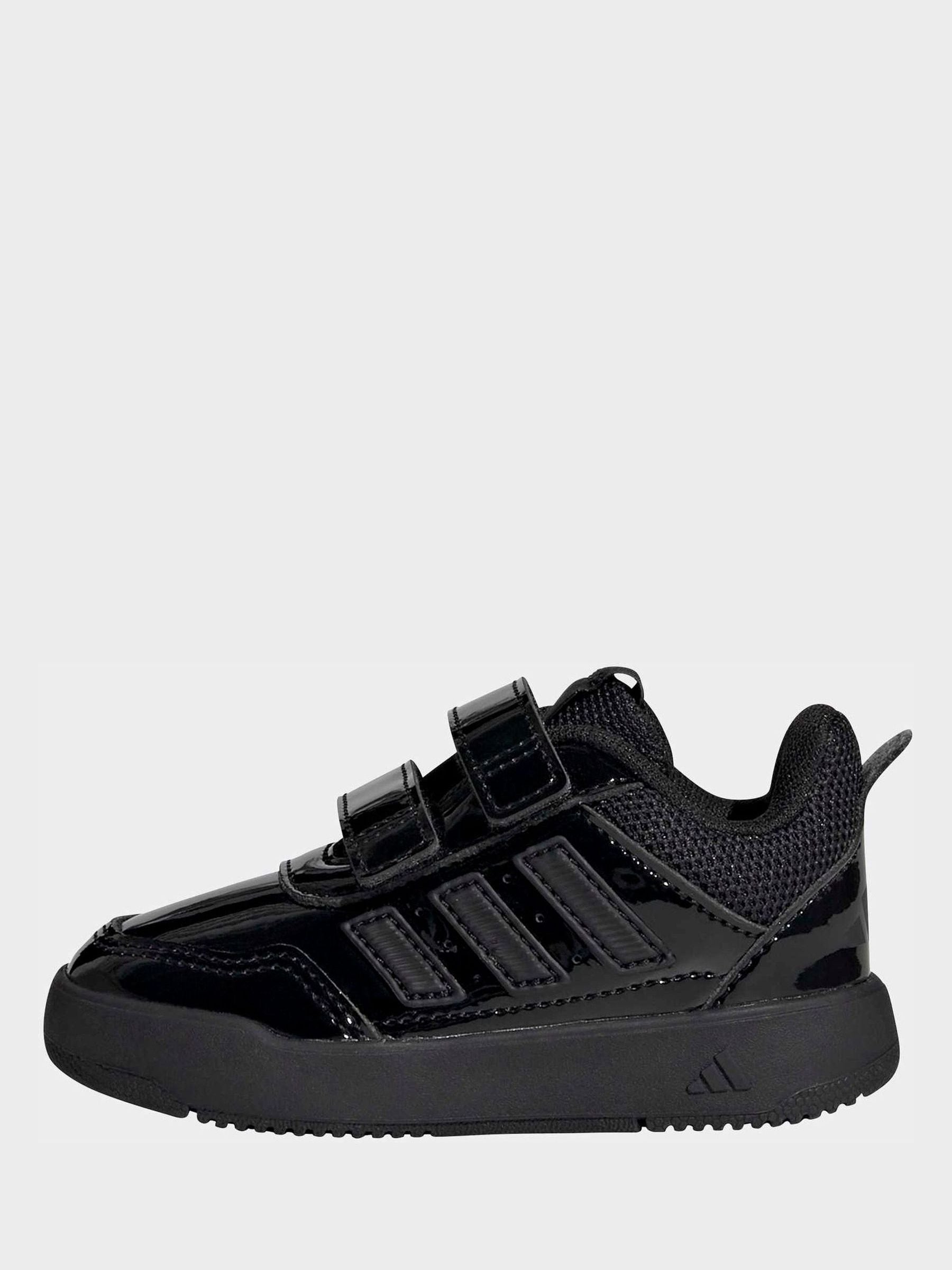 adidas Patent Black Hook and Loop Tensaur Sport 3.0 Infant Trainers image 3