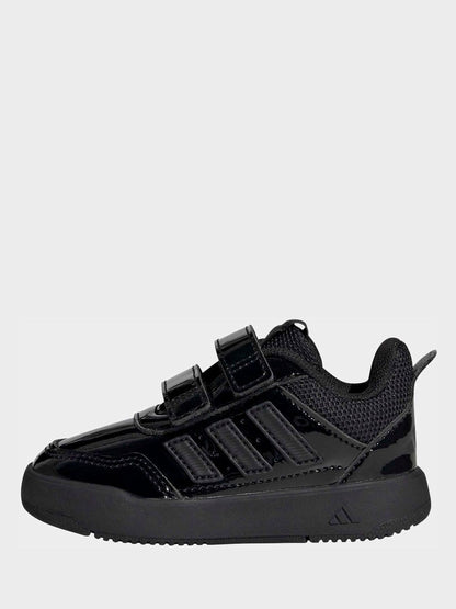 adidas Patent Black Hook and Loop Tensaur Sport 3.0 Infant Trainers image 3