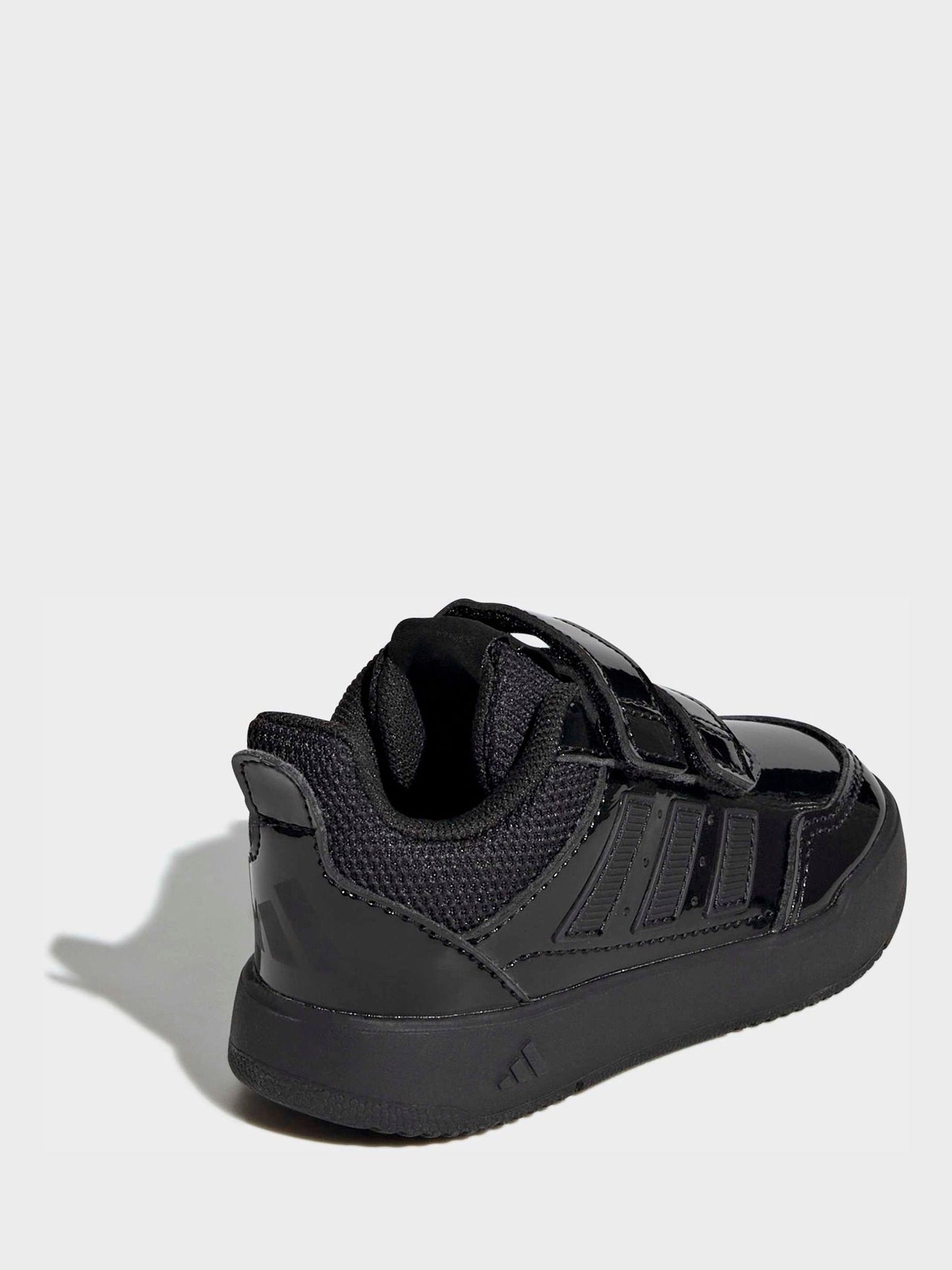 adidas Patent Black Hook and Loop Tensaur Sport 3.0 Infant Trainers image 5